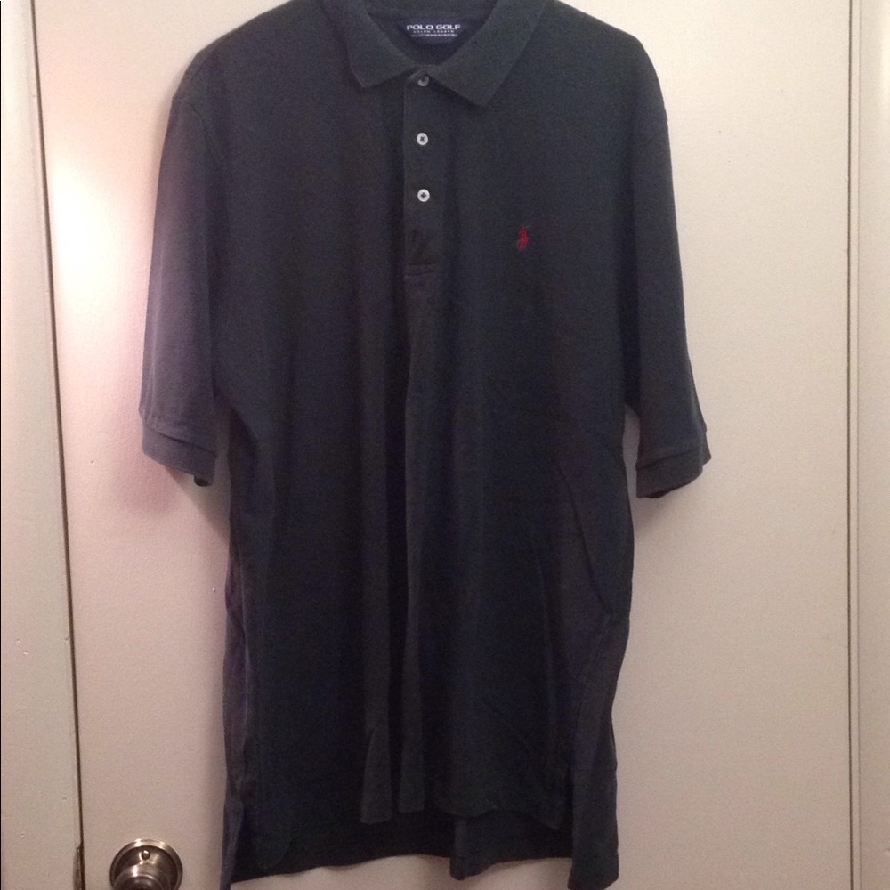 Dark green polo